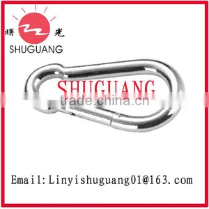 Linyi Factory Supply Zinc Plated Carabiner Clip thumbnail-1