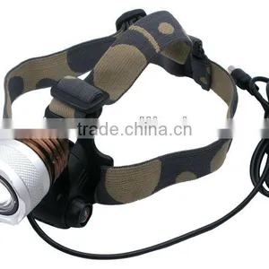 DR-818 XM-L T6 LED 3-Mode 800LM High Power Zoom Focus Headlamp and Headlight thumbnail-1