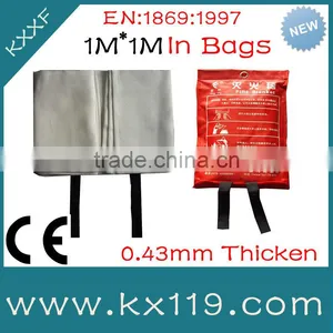 100%Fiberglass EN1869/1991CE Marine Equipment Fire Blanket thumbnail-1