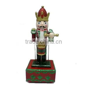 Christmas Decoration Soldier Nutcracker Hanging Wood Ornament thumbnail-1