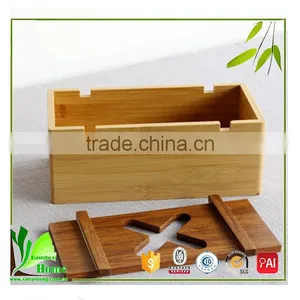 Superior Quality Cheap Bamboo Tissue Paper Box Holder thumbnail-2