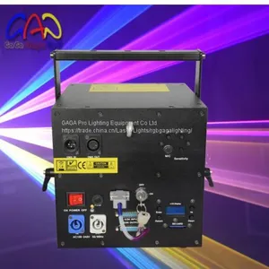 Green 8000MW Animation Laser Light Show for Disco AC 90V - 240V thumbnail-1