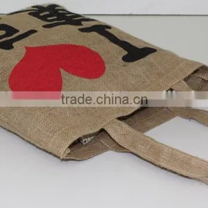 Grocery Shopping Tote Jute Bag thumbnail-5