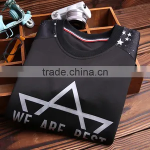 Bulk Hoodie Manufacturers Custom Printed Hoodies Without Hood With Black Colors thumbnail-3