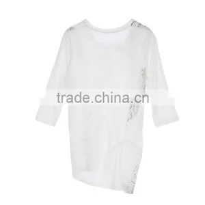 New Arrival Fashion National Pullover Rounded Neck Fashion Blouses 2016 thumbnail-2