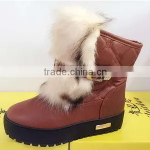 GZY Ladies Shoes Guangzhou Boots Stock High Quality Wearable Stock Export China Italy Model 2017 Charming thumbnail-3