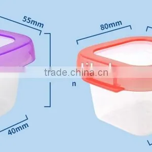 Baby Food Storage Container With Freezer Tray Baby Food Supplement Portable Storage Box thumbnail-3