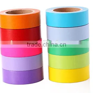 Solid Colorful Washi Deco Planner Tape thumbnail-2