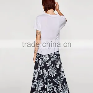 Guangzhou Shandao Factory OEM Customized New Design Hot Sale 160g 100% Cotton Short Sleeve O-Neck Screen Printing T Shirt thumbnail-5