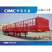 Cimc Direct Manufacture Cargo Semi Trailer Stake Semi Trailer thumbnail-1