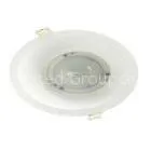 Ultra Bright 12 W Recessed LED Downlight 4inch for Family , 690lm - 850lm thumbnail-1