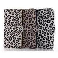 Attractive Leopard Stand Leather Case for Galaxy S5 I9600 thumbnail-1