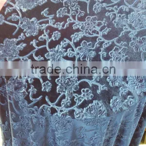 New Garment Fabric Deep-embossed Korea Velvet Fabric thumbnail-1