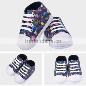 Fashion Beautiful Canvas Summer Newborn Baby Infant Shoes thumbnail-2