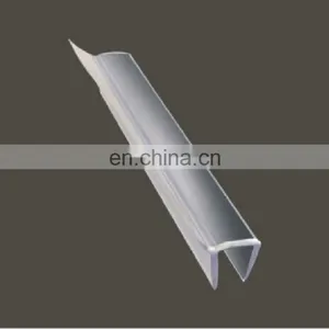 135 Degree PVC Shower Door Water Proof Strip and Seal for 8mm and 10mm Glass thumbnail-1