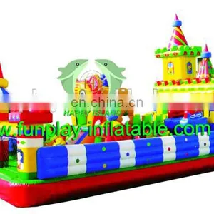 HI Amusement Park Equipment;inflatable Amusement Park;inflatable Amusement Playground for Sale thumbnail-3