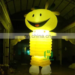 Event or Party Sun Shaped Inflatable Advertising Figures Led Inflatable Cartoon With Light thumbnail-1
