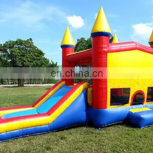 Jumping Slide Inflatable Bouncer Combo thumbnail-1