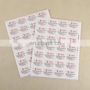 China Factory Wholesale Custom Anti-counterfeit Color Printing Adhesive Stickers for Creative Science Label thumbnail-2