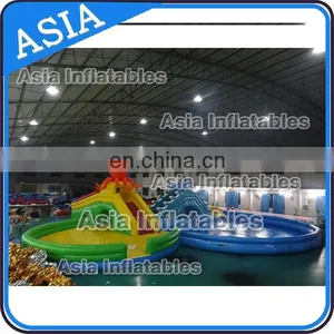 Commercial 15m Big Portable Inflatable Water Park , Inflatable Water Park thumbnail-1