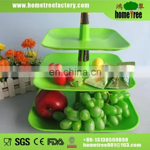 Square Plastic Candy Plate thumbnail-2