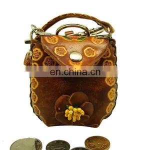 Custom Funny Key Chain Coin Purse Coin Purses Wholesale Women Leather Coin Purse MCP-0068 thumbnail-1