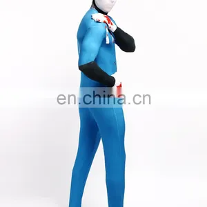Lake Blue Full Body Spandex Lycra Catsuit Halloween Jumpsuit Unitard Sexy thumbnail-4
