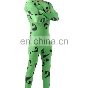 Green Spandex Morph Suits Full Body Cosplay Costume thumbnail-2