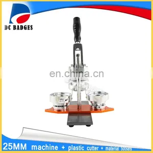 New 25 mm Rotating Button Badge Machine Combination + 500 Sets of Badge Material + Adjust Circle Cutter thumbnail-5