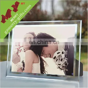 Wedding Glass Picture Frame / Glass Photo Frame thumbnail-2