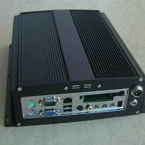 Mini-itx HTPC Case Computer Gaming Car PC Black Mini ITX Aluminum Chassis Cases With WallMount Bracket ,with Dual Usb po thumbnail-2