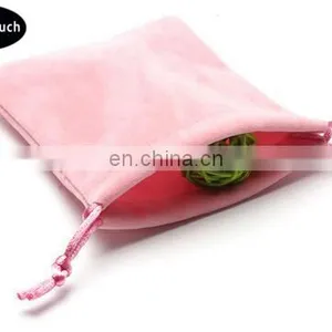 2017 Hot Custom Pink Velvet Pouch for Jewelry Supplier thumbnail-3