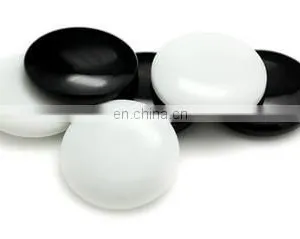 Black Shank Buttons Plastic Decorative Button Negro DIY Sewing Eye For Dolls Toy Eyes Nose Animal 16L 18L 20L 24L thumbnail-2