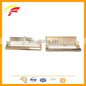 Zinc Alloy Square H Shape Metal Tri-glide Adjustable Pin Buckle for Bag Belt and Coat thumbnail-4