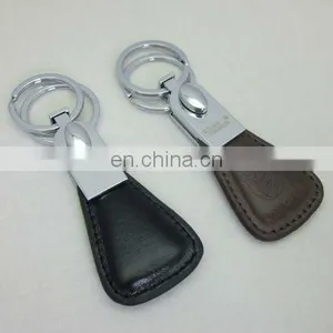 2011 Metal Leather Keychain for Promotional thumbnail-1