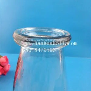 200mlMilk Glass Bottle Yoghurt Glass Bottle,Glass Bottle Factory thumbnail-2