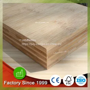 Good Stability 30 mm 40 mm 4x8 Cheap Bamboo Plywood Manufacturer Carbonized Bamboo Panels for Furniture thumbnail-2