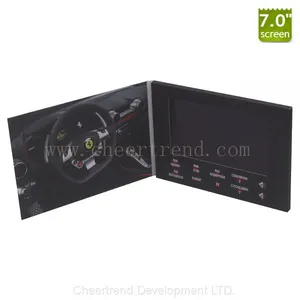 Hot Selling 2.4,2.8,3.5,4.3,5,7,10.1 Inch Video Business Invitation Card 7 Digital Brochure 7 Inch LCD Media Player thumbnail-3