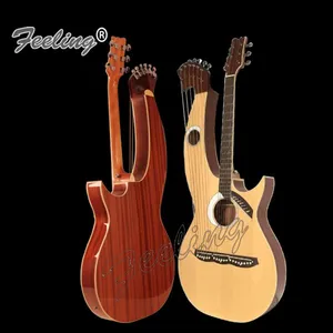 Double Neck Guitar Feeling Harp Guitar FMC-HPEQ thumbnail-2