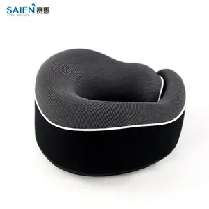 Memory Foam Travel Neck Pillow Travel With Earbuds&Eye Mask for Airplane and Car thumbnail-1