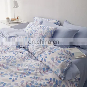 RawHouse Design Tencel 60s 300TC Flower Printing 4 Pcs Bedding Set thumbnail-5