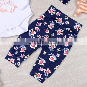 Baby Clothes Long Sleeve Cotton Floral Baby Clothes thumbnail-6