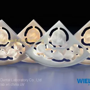 Wieland Zenostar Dental Crown, Solid Zirconia Bruxzir, Dental Teeth, Laboratoire Dentaire, Dentallabor, Laboratorio Dental, Dental Laboratory, Shenzhen LJ Dental Lab China thumbnail-3