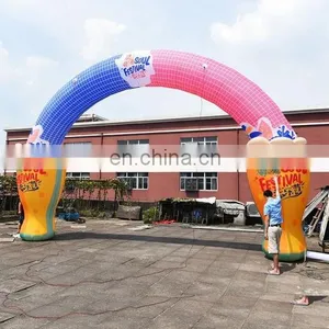 Commercial Customized Arches Outdoor Archway Beer Festival Decoration Inflatable Entrance Arch thumbnail-3
