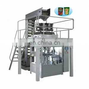 GD-8-200 Automatic Rotary Given Bag Packing Machine thumbnail-1