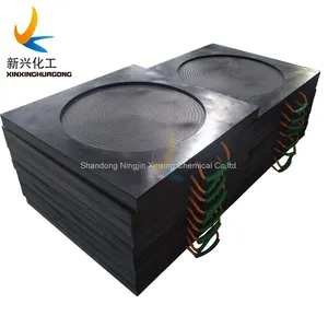 Heavy Duty HDPE Plastic Crane Outrigger Jack Base Pads thumbnail-1
