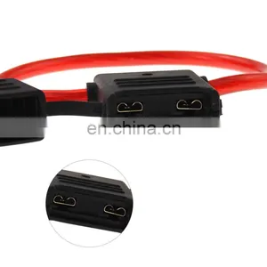 8ga Inline Fuse Holder Waterproof Pigtail Fuse Relay With 40A Blade Fuse thumbnail-5