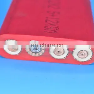 Heavy Duty Flat Crane Hoist Cable With Fiber Optic Spreader Cable thumbnail-3