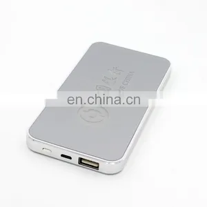 2020 Super Thin Metal Power Bank Oem Logo Micro Usb Mobile Power Charger Customized Color thumbnail-1