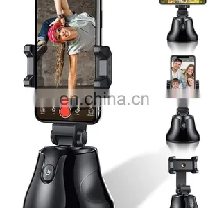 Phone Holder 360 Rotation Auto Face Object Tracking Shooting Photo Vlog Live Video Mobile Stand Tripod Smart Selfie Stick thumbnail-1